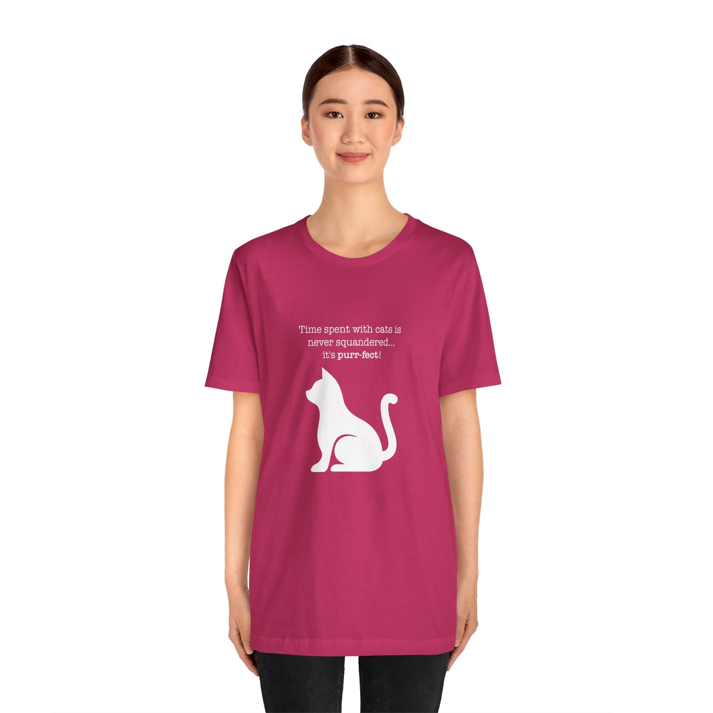 A Cat's Time is Never Squandered! (Dark Color Shirts)