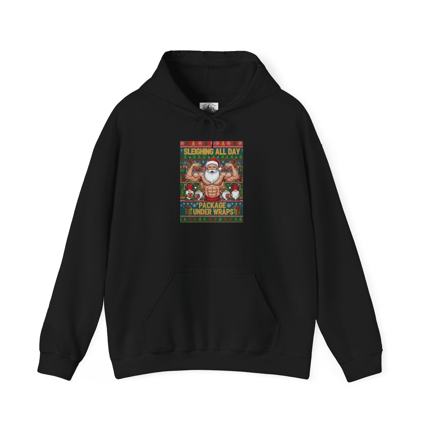 Buff Santa Funny Hoodie