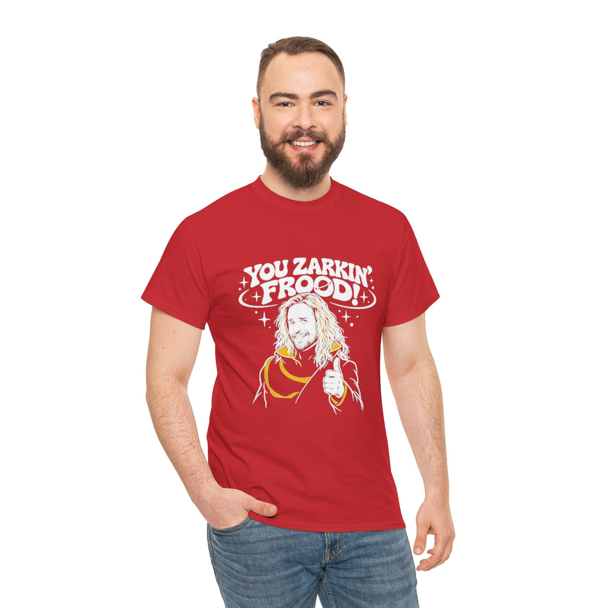 "You Zarkin' Frood!" Hitchhiker's Guide to the Galaxy T-Shirt — Sarcastic Sci-Fi Tee for Hoopy Froods
