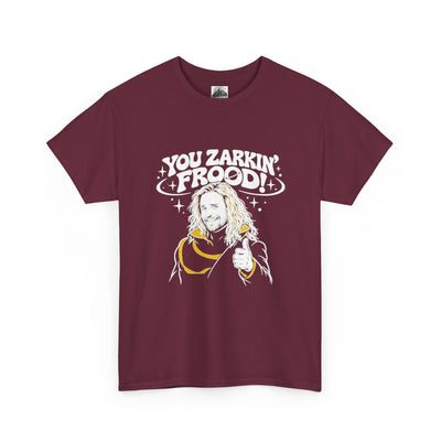 "You Zarkin' Frood!" Hitchhiker's Guide to the Galaxy T-Shirt — Sarcastic Sci-Fi Tee for Hoopy Froods