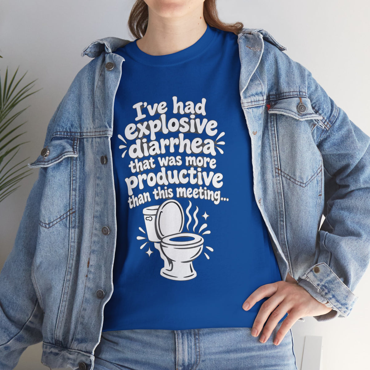 Explosive Diarrhea > This Meeting Funny Sarcastic T-Shirt | Offensive Office Humor Tee | Rude Gag Gift
