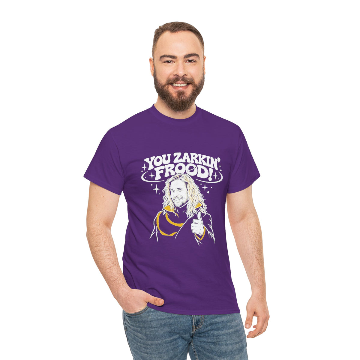 "You Zarkin' Frood!" Hitchhiker's Guide to the Galaxy T-Shirt — Sarcastic Sci-Fi Tee for Hoopy Froods