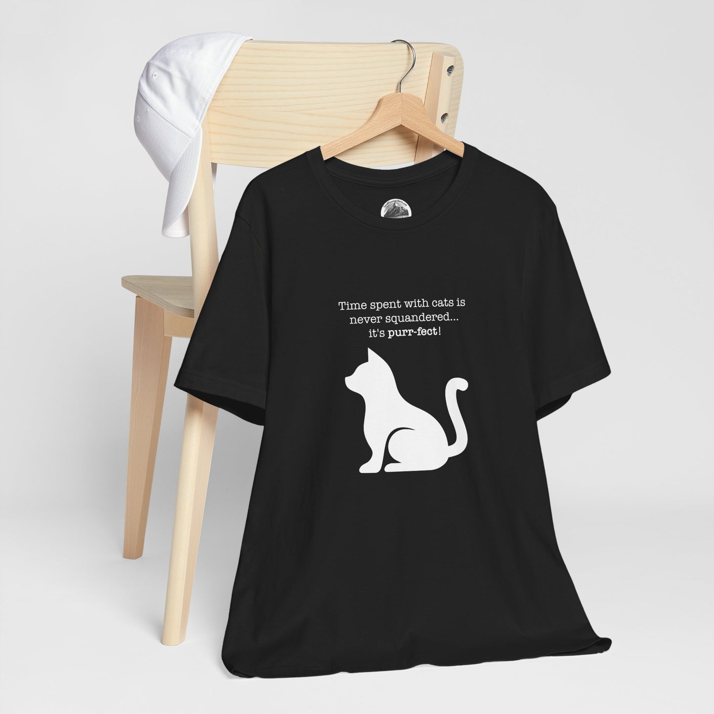 A Cat's Time is Never Squandered! (Dark Color Shirts)