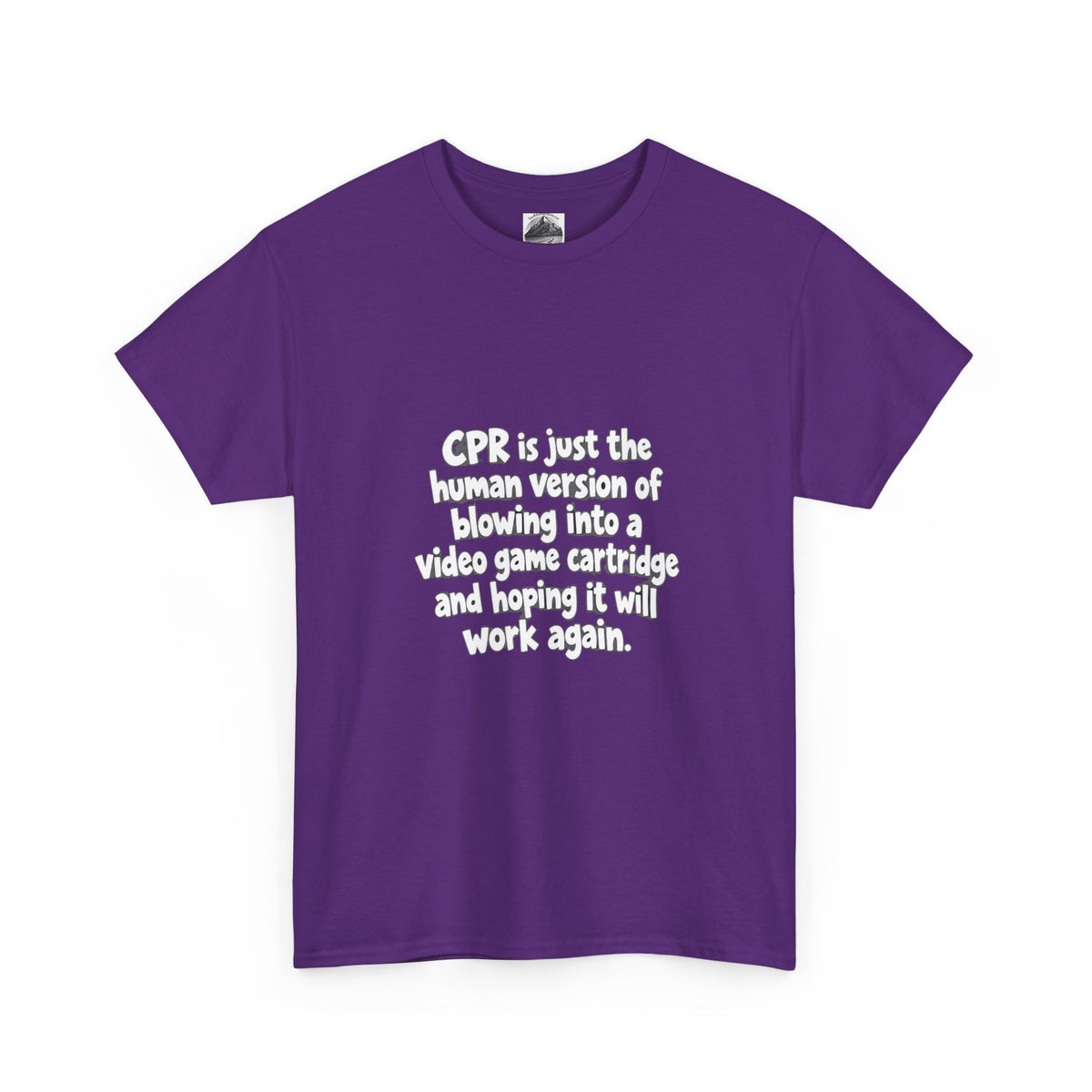 CPR Is Just the Human Version Tee — Funny Paramedic EMT Shirt
