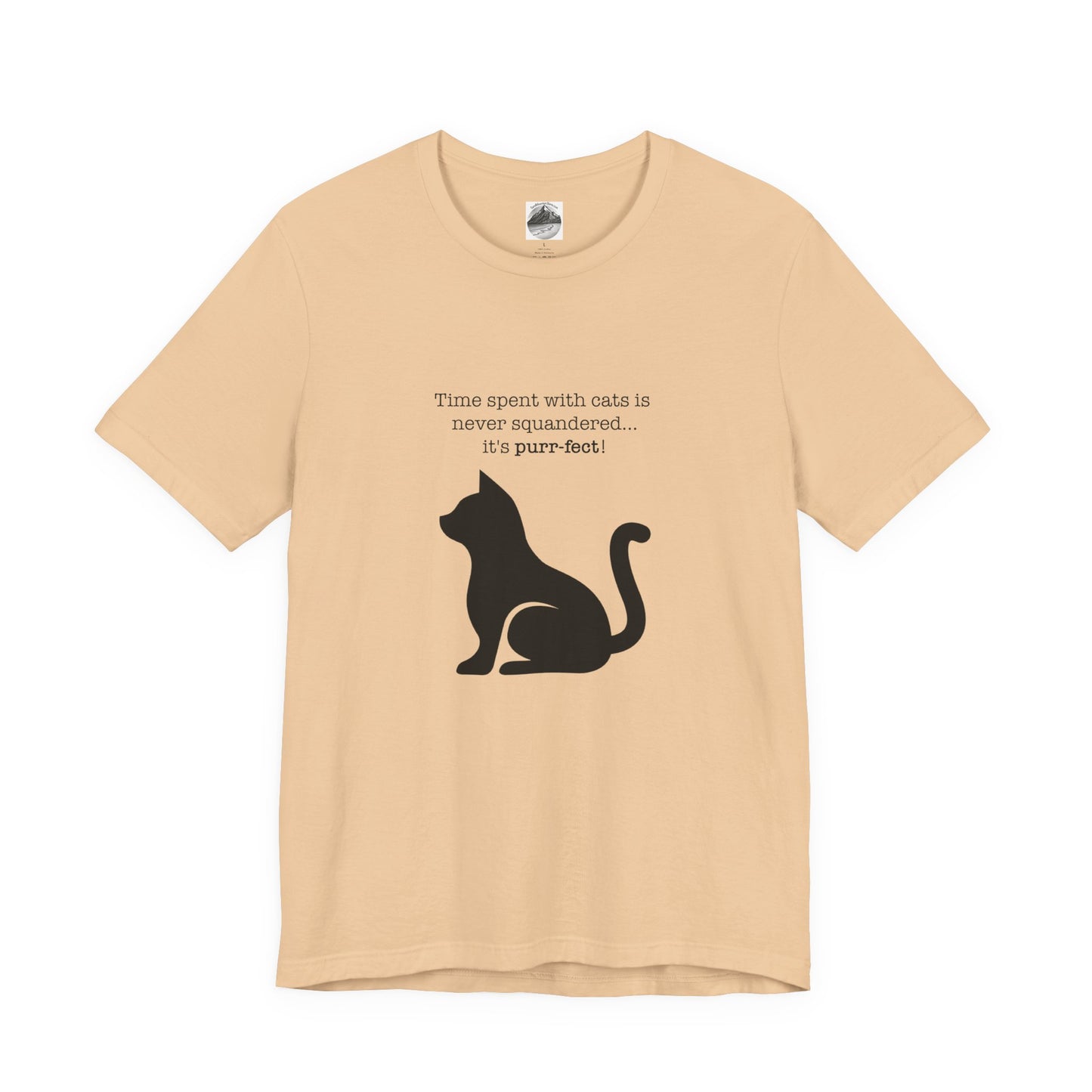 A Cat's Time is Never Squandered! (Light Shirt Colors)