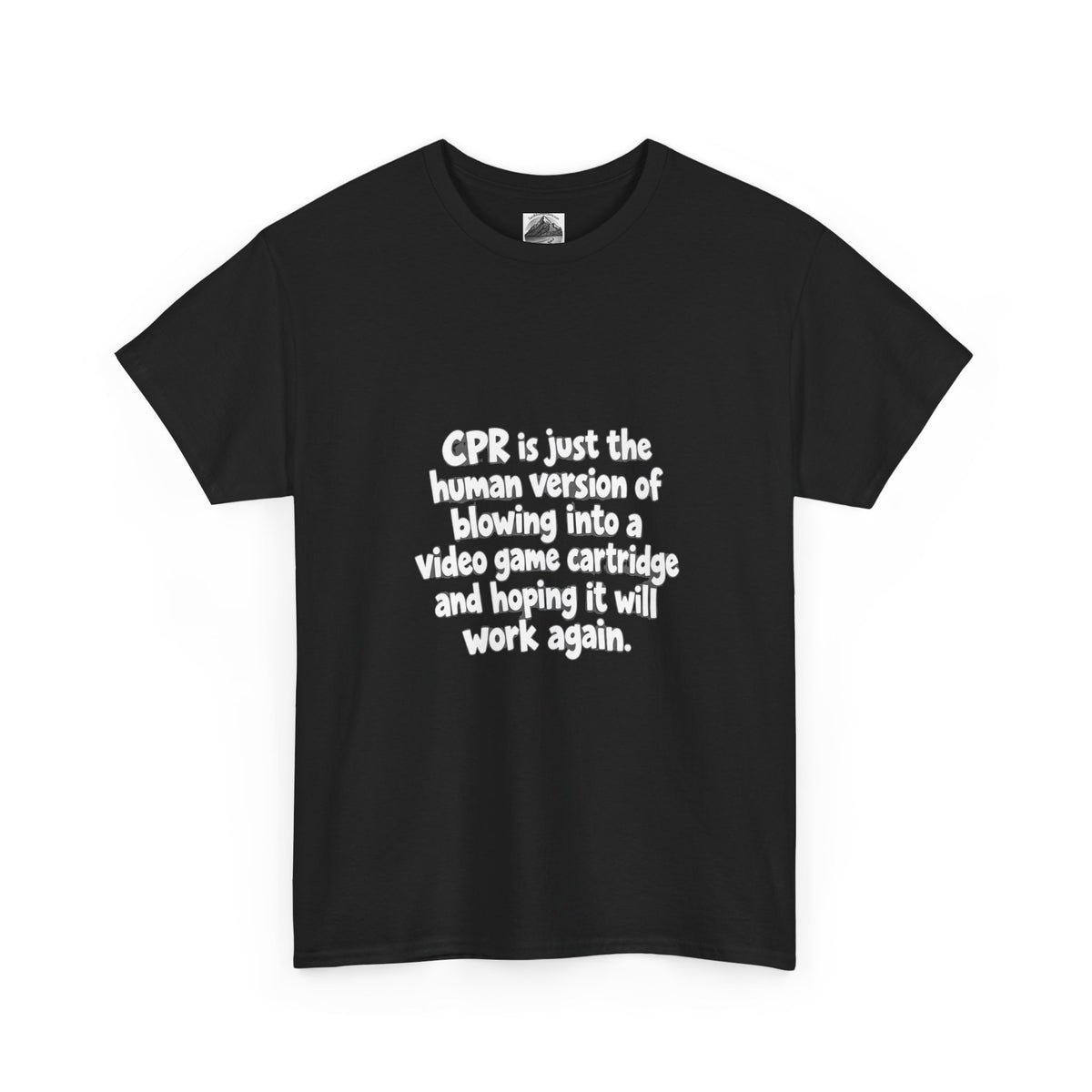 CPR Is Just the Human Version Tee — Funny Paramedic EMT Shirt