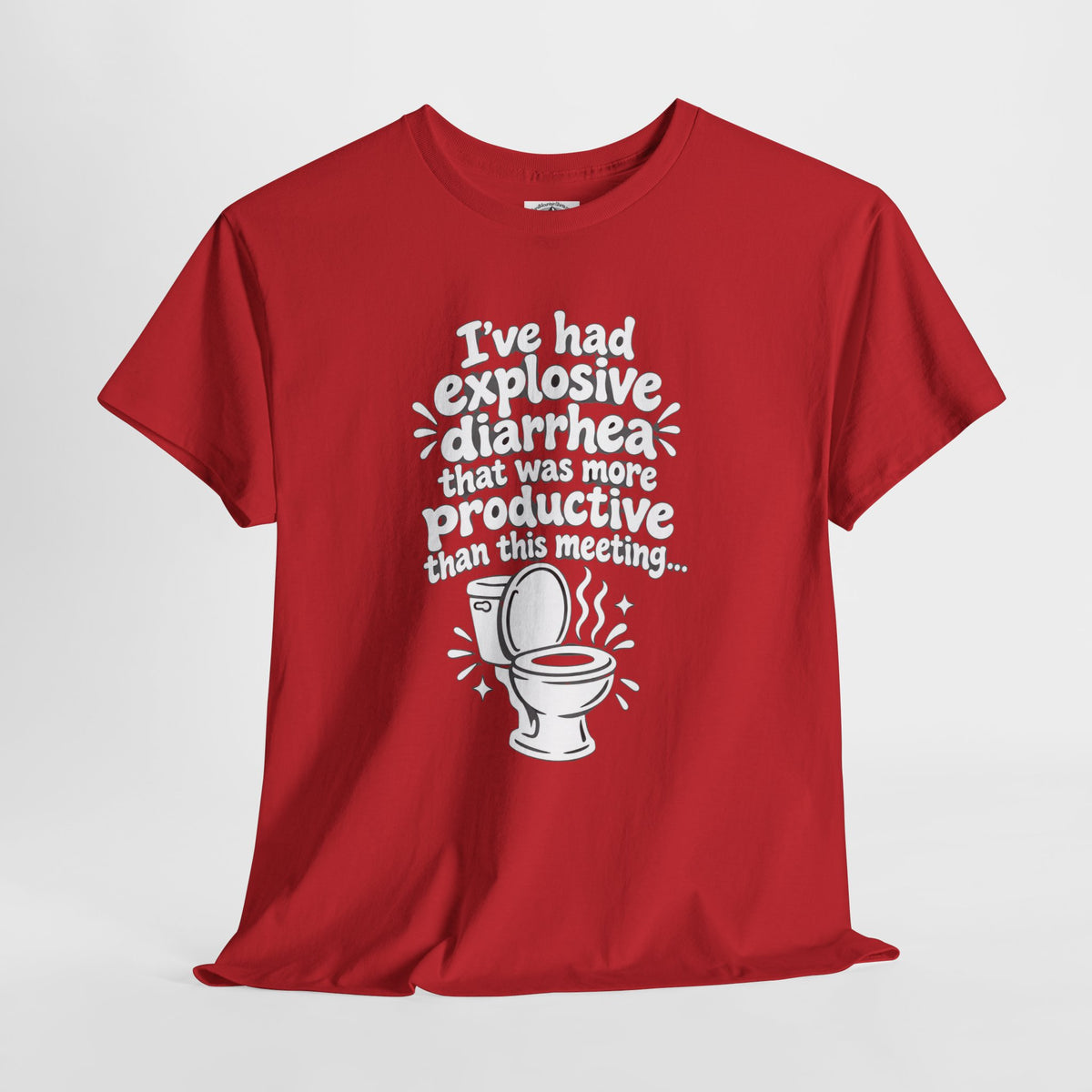 Explosive Diarrhea > This Meeting Funny Sarcastic T-Shirt | Offensive Office Humor Tee | Rude Gag Gift