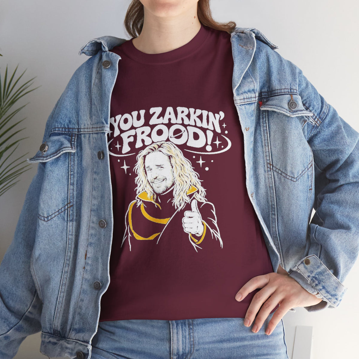 "You Zarkin' Frood!" Hitchhiker's Guide to the Galaxy T-Shirt — Sarcastic Sci-Fi Tee for Hoopy Froods