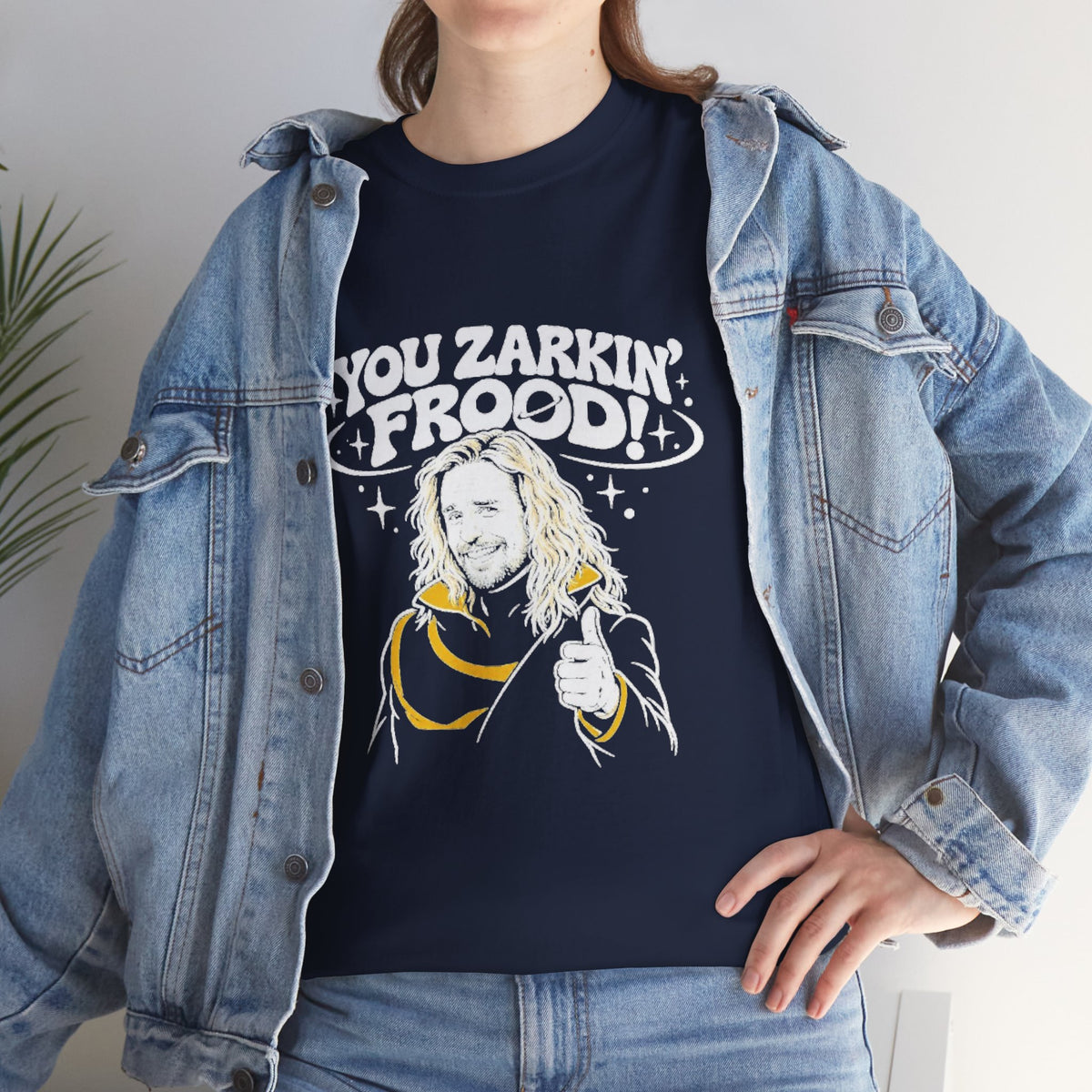 "You Zarkin' Frood!" Hitchhiker's Guide to the Galaxy T-Shirt — Sarcastic Sci-Fi Tee for Hoopy Froods