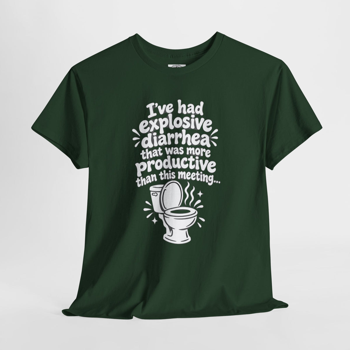 Explosive Diarrhea > This Meeting Funny Sarcastic T-Shirt | Offensive Office Humor Tee | Rude Gag Gift