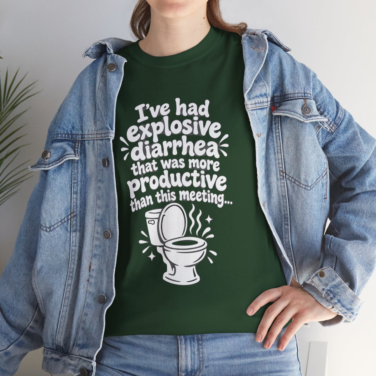 Explosive Diarrhea > This Meeting Funny Sarcastic T-Shirt | Offensive Office Humor Tee | Rude Gag Gift