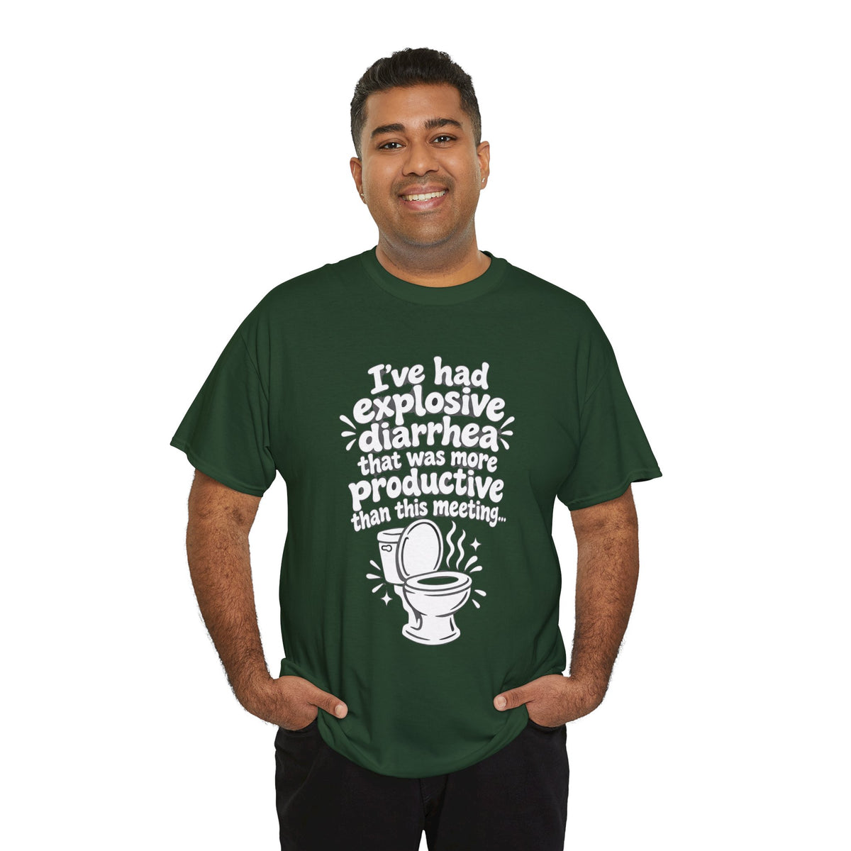 Explosive Diarrhea > This Meeting Funny Sarcastic T-Shirt | Offensive Office Humor Tee | Rude Gag Gift