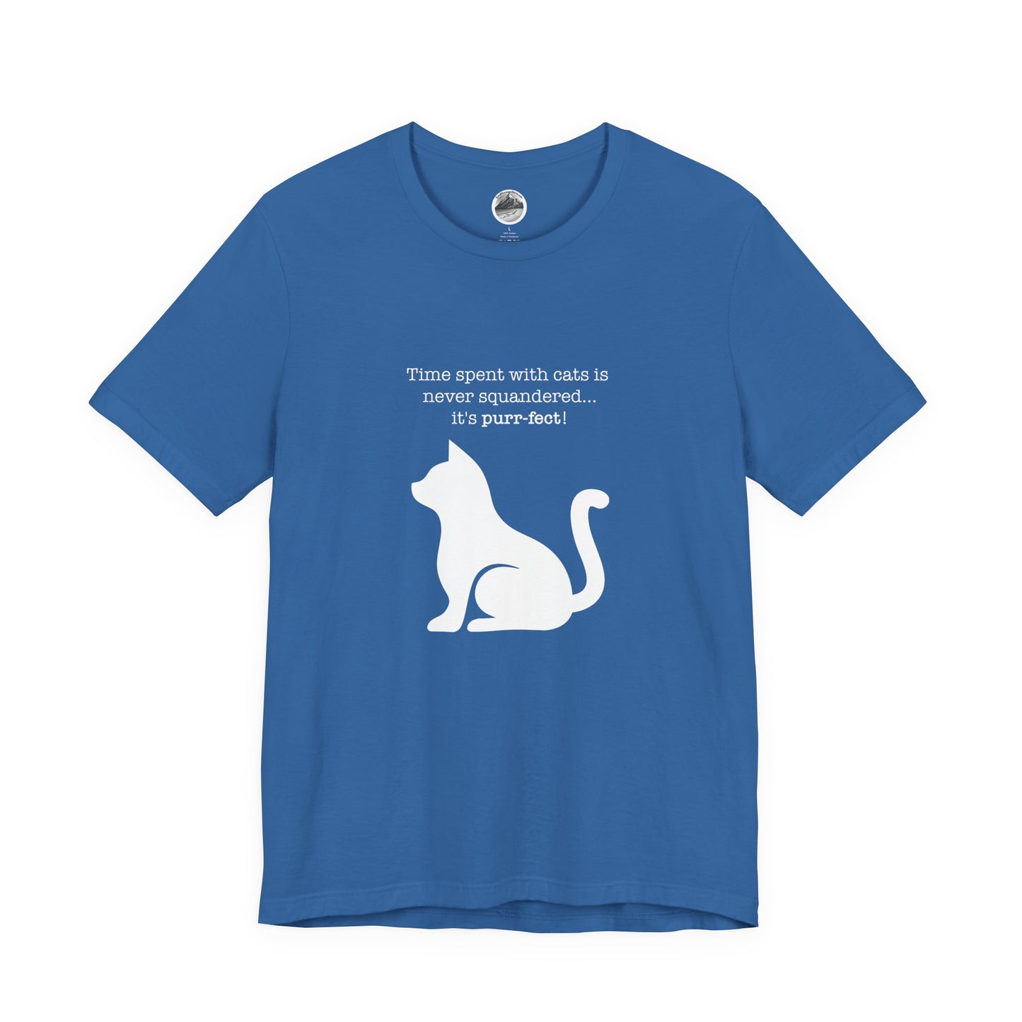 A Cat's Time is Never Squandered! (Dark Color Shirts)