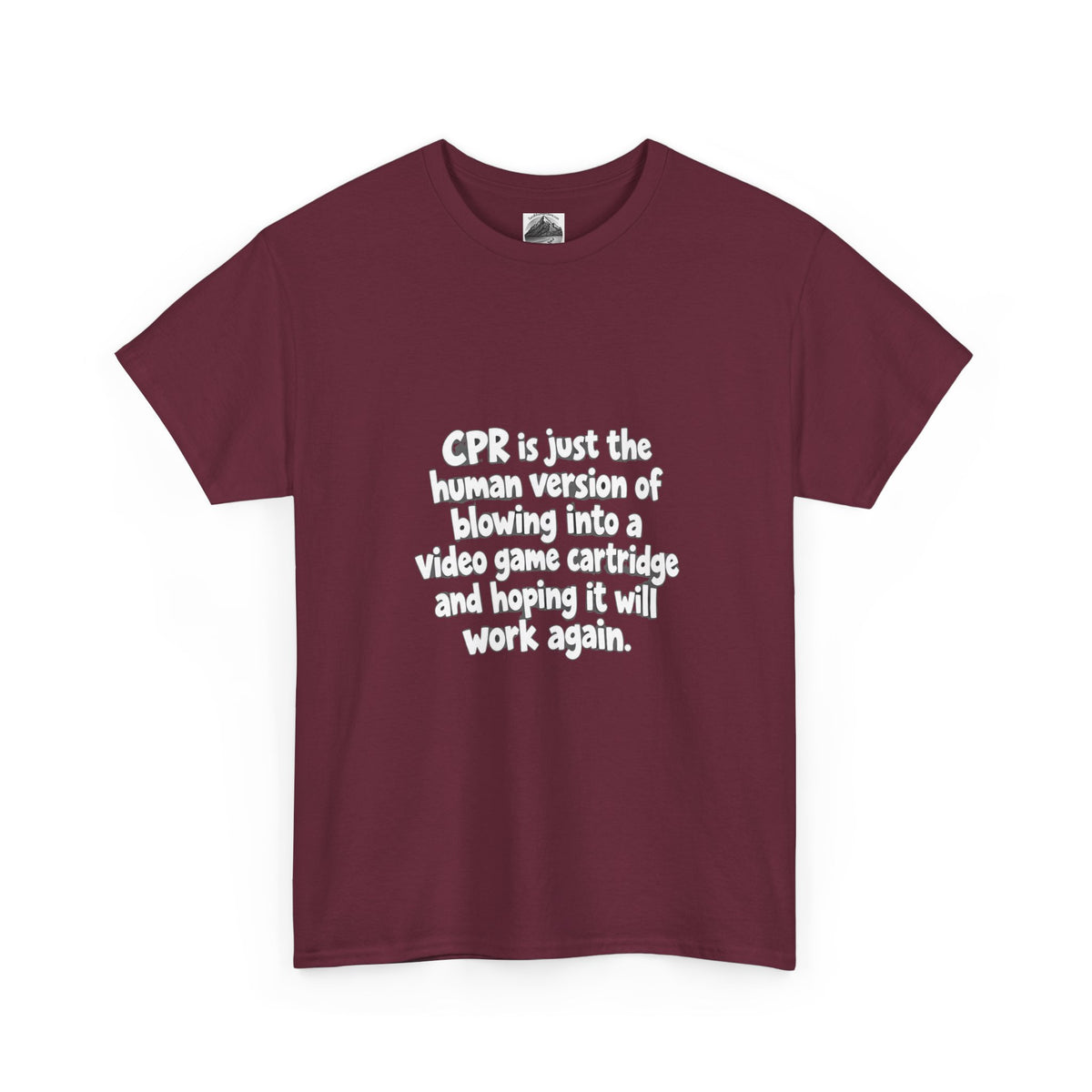 CPR Is Just the Human Version Tee — Funny Paramedic EMT Shirt