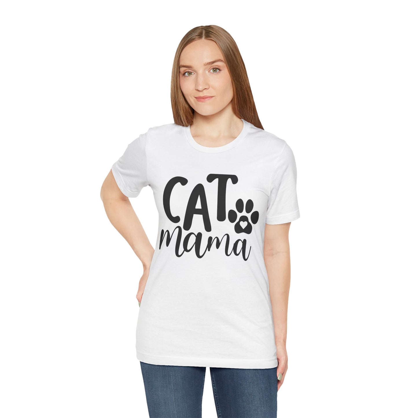 Cat Mama Shirt (Light shirt colors)