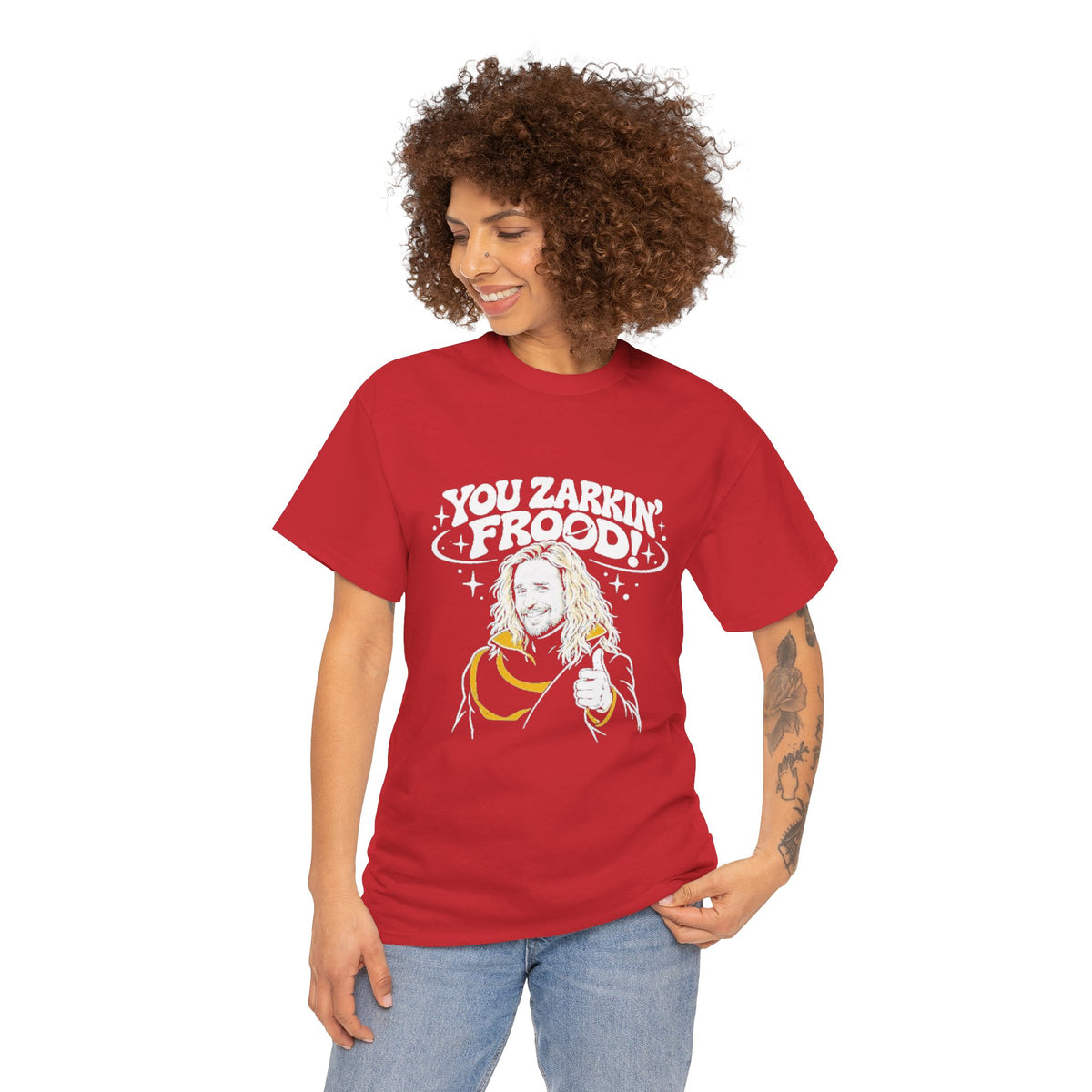 "You Zarkin' Frood!" Hitchhiker's Guide to the Galaxy T-Shirt — Sarcastic Sci-Fi Tee for Hoopy Froods