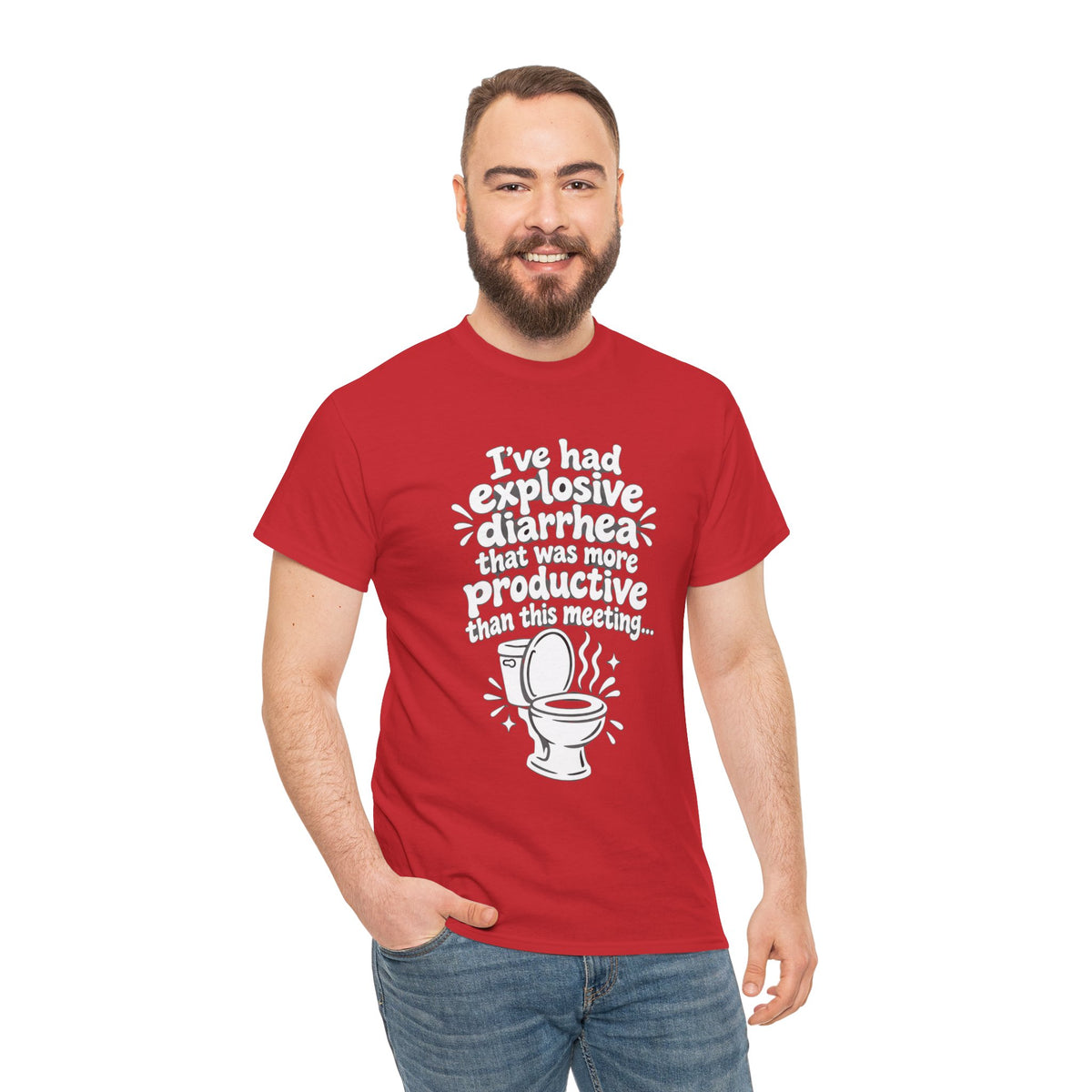 Explosive Diarrhea > This Meeting Funny Sarcastic T-Shirt | Offensive Office Humor Tee | Rude Gag Gift