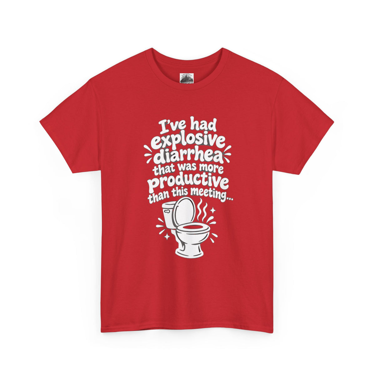 Explosive Diarrhea > This Meeting Funny Sarcastic T-Shirt | Offensive Office Humor Tee | Rude Gag Gift