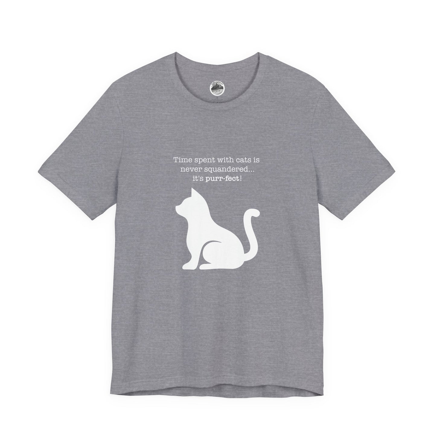 A Cat's Time is Never Squandered! (Dark Color Shirts)
