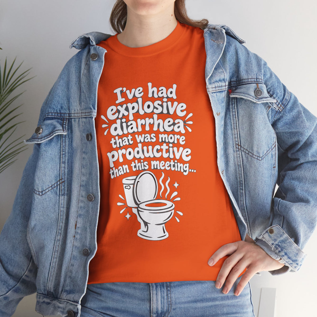 Explosive Diarrhea > This Meeting Funny Sarcastic T-Shirt | Offensive Office Humor Tee | Rude Gag Gift