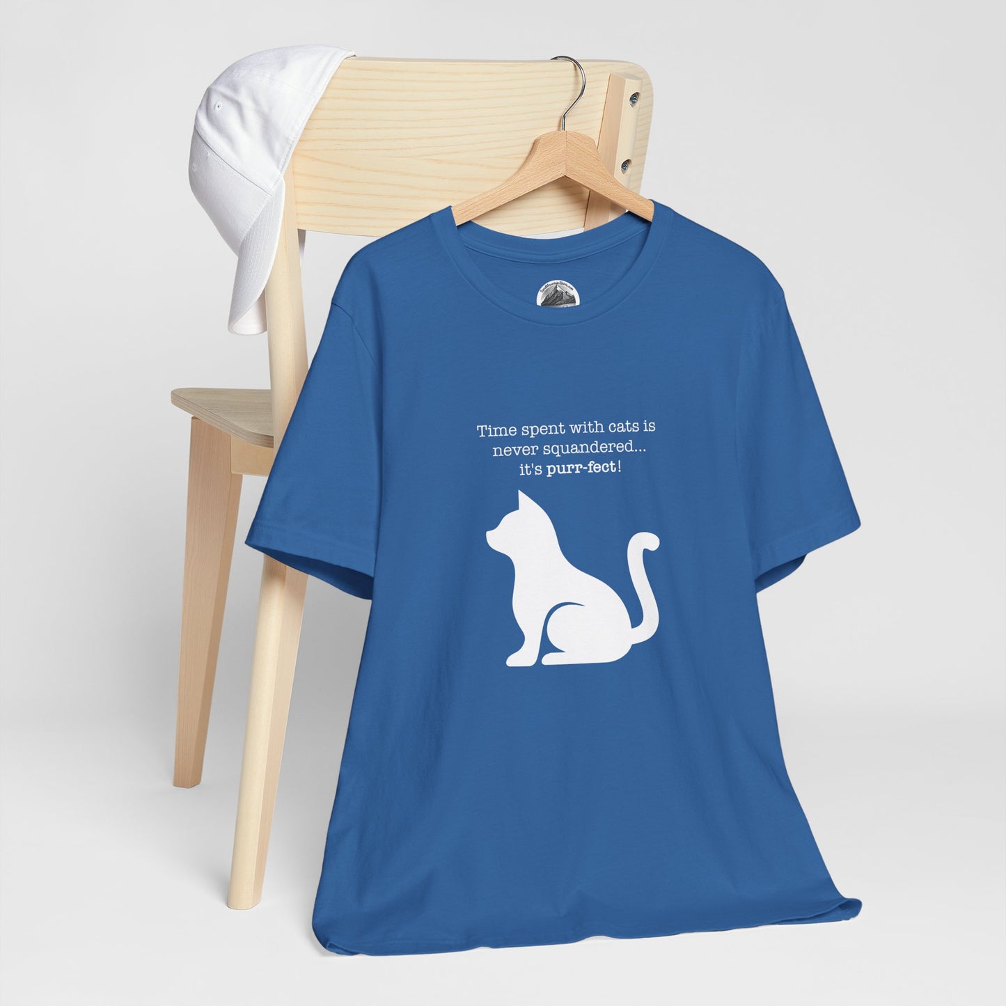 A Cat's Time is Never Squandered! (Dark Color Shirts)