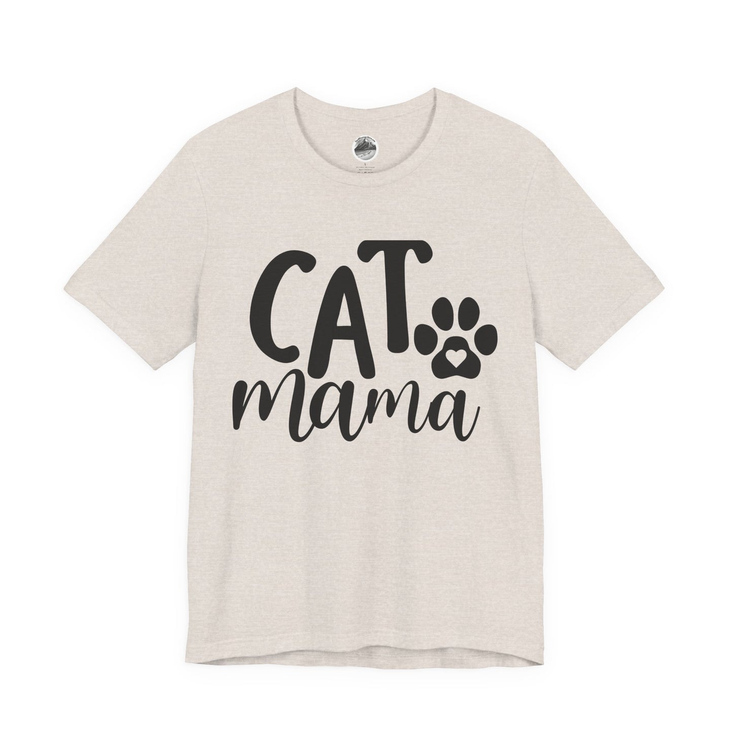 Cat Mama Shirt (Light shirt colors)