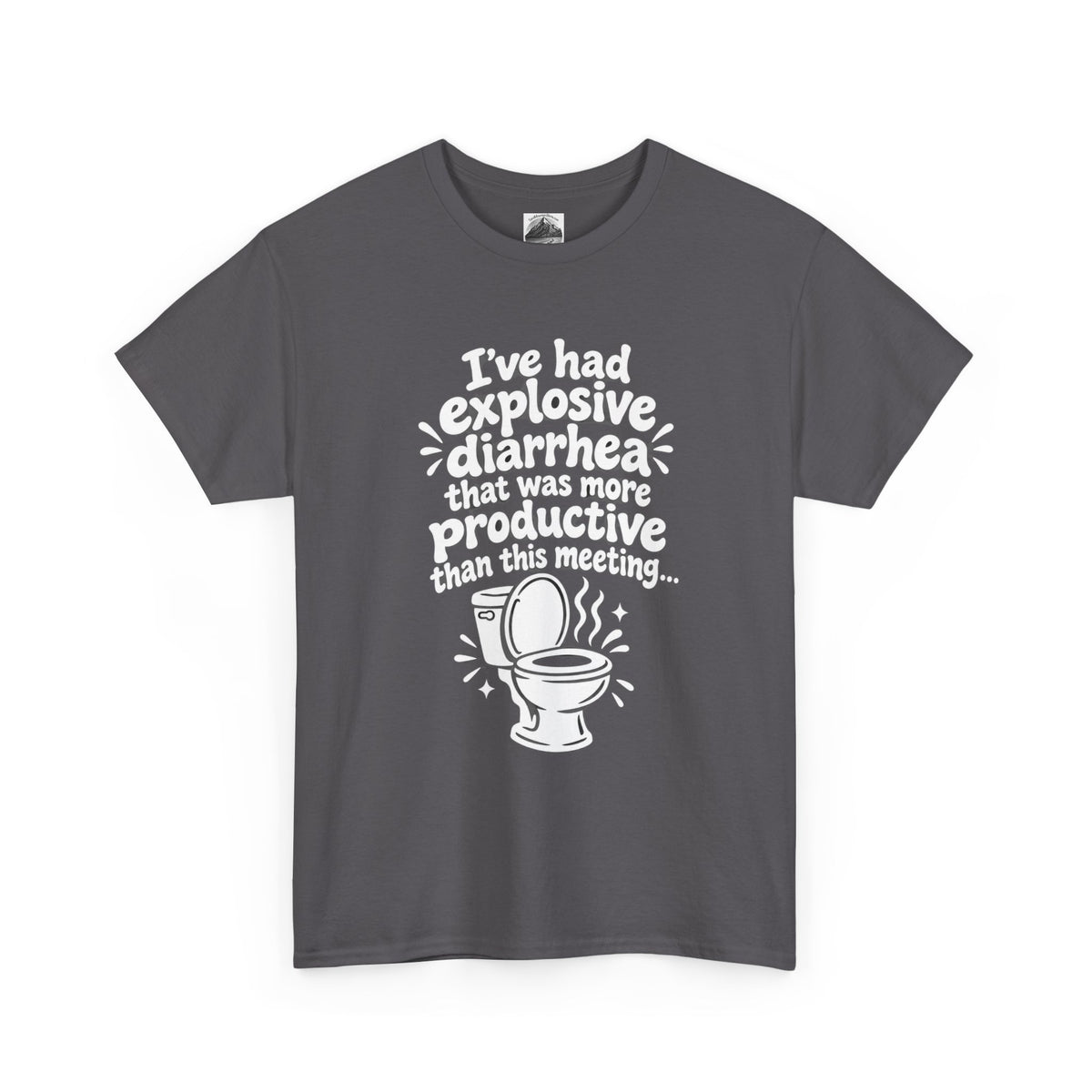 Explosive Diarrhea > This Meeting Funny Sarcastic T-Shirt | Offensive Office Humor Tee | Rude Gag Gift