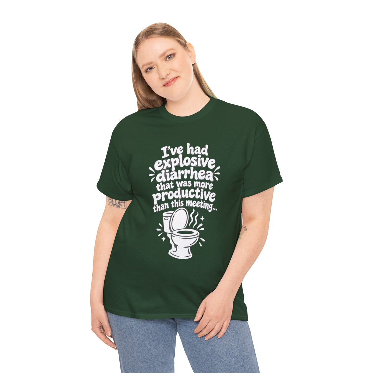 Explosive Diarrhea > This Meeting Funny Sarcastic T-Shirt | Offensive Office Humor Tee | Rude Gag Gift