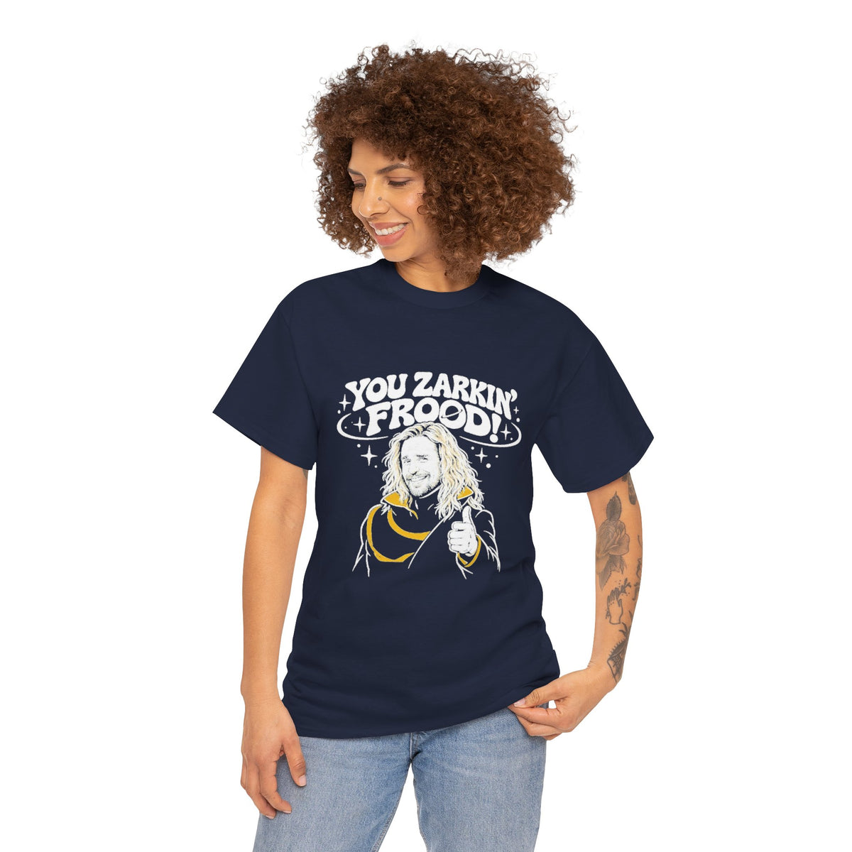 "You Zarkin' Frood!" Hitchhiker's Guide to the Galaxy T-Shirt — Sarcastic Sci-Fi Tee for Hoopy Froods