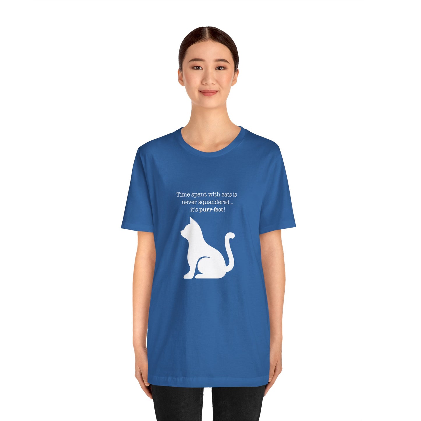 A Cat's Time is Never Squandered! (Dark Color Shirts)