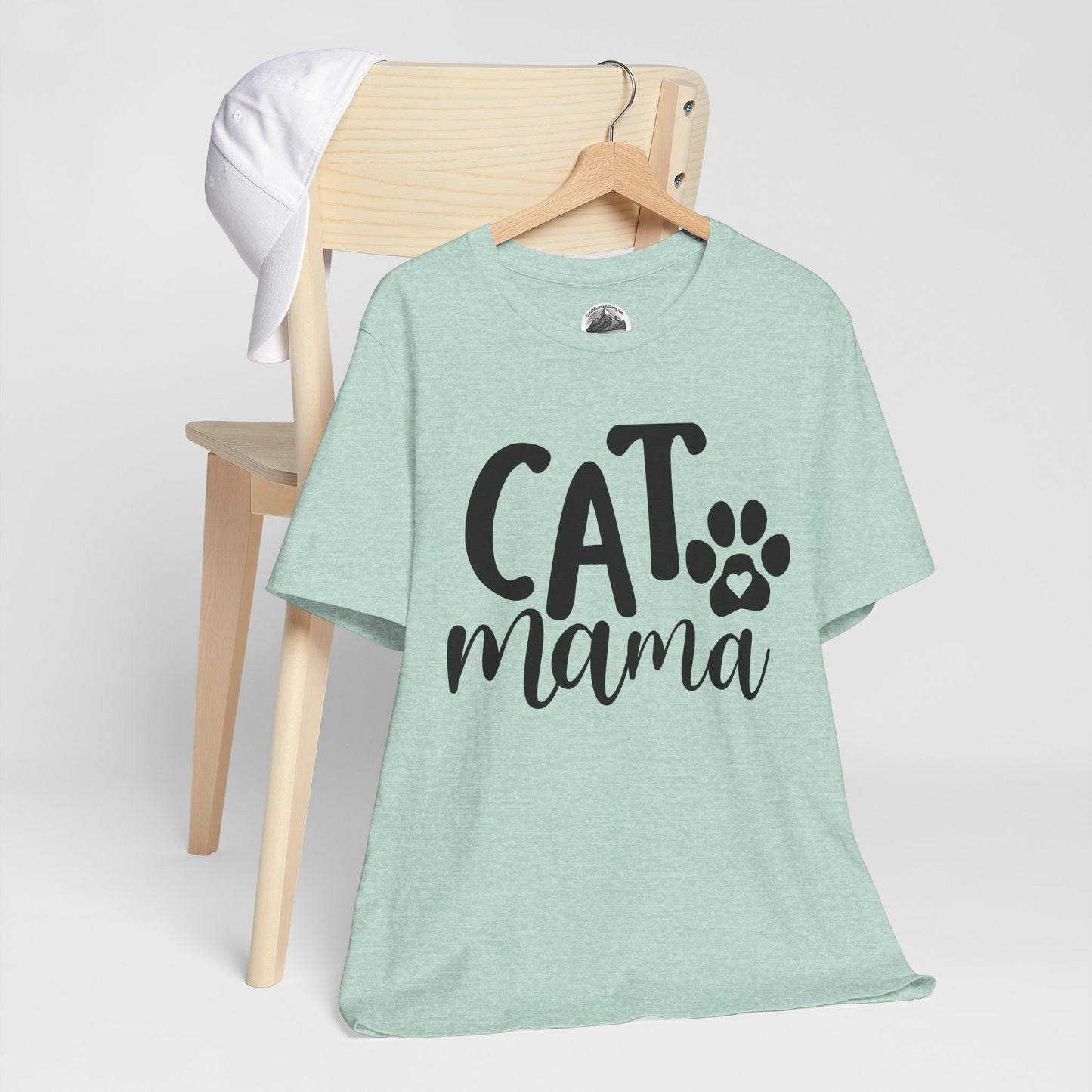 Cat Mama Shirt (Light shirt colors)