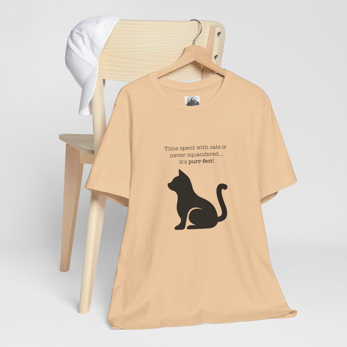 A Cat's Time is Never Squandered! (Light Shirt Colors)