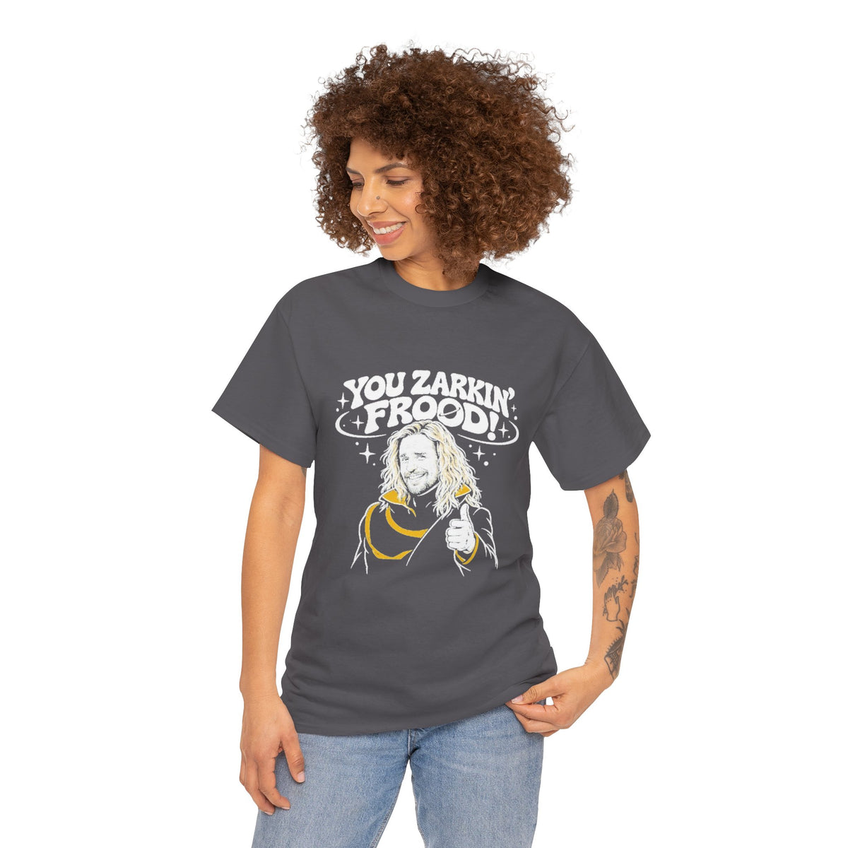 "You Zarkin' Frood!" Hitchhiker's Guide to the Galaxy T-Shirt — Sarcastic Sci-Fi Tee for Hoopy Froods