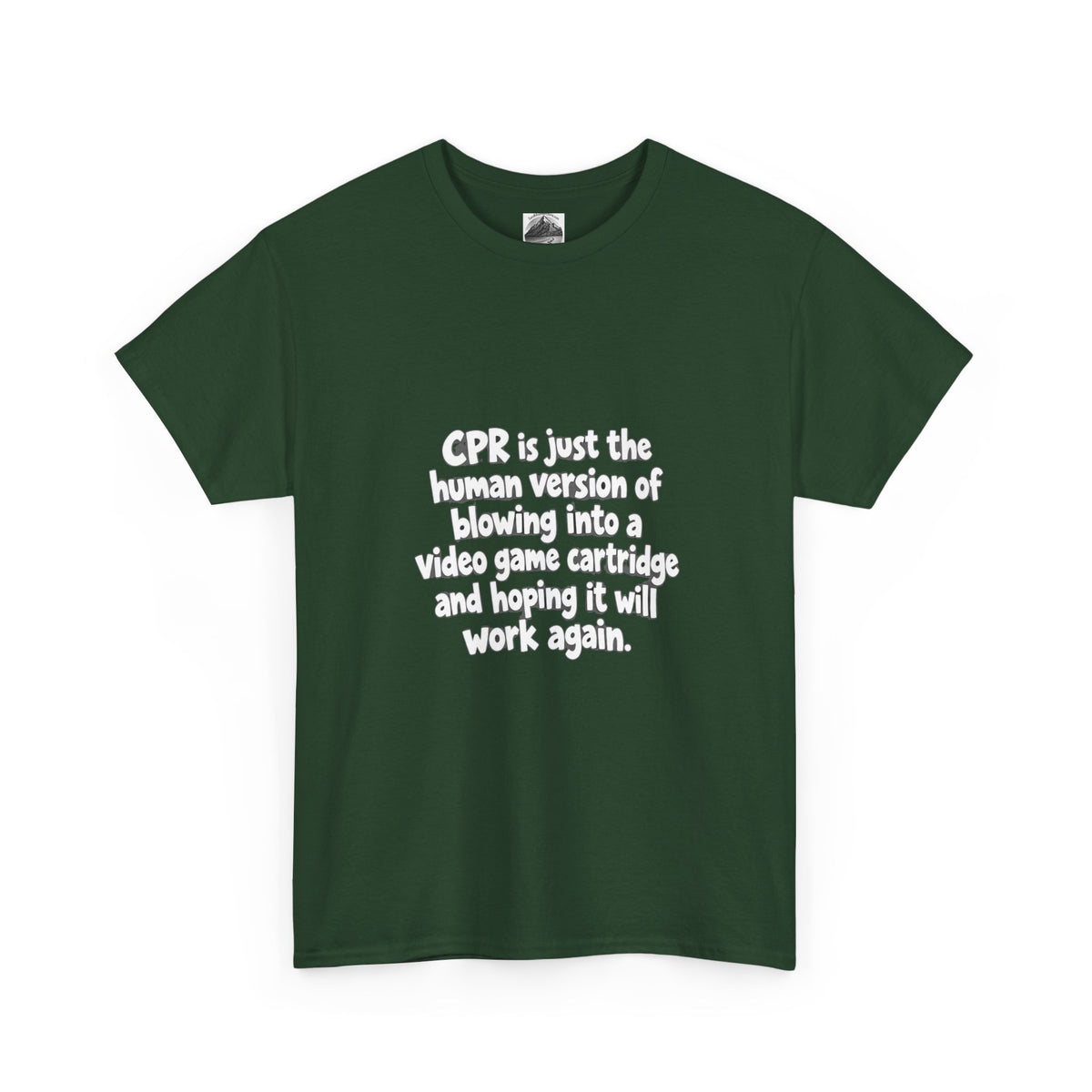 CPR Is Just the Human Version Tee — Funny Paramedic EMT Shirt