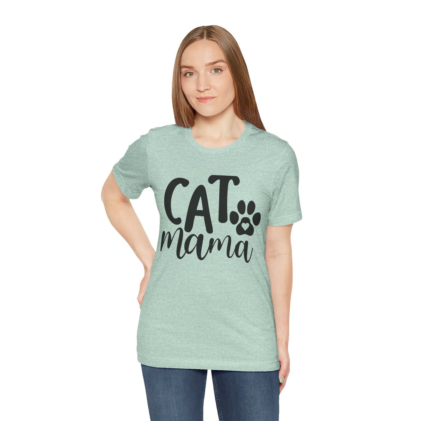 Cat Mama Shirt (Light shirt colors)