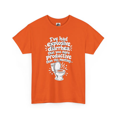 Explosive Diarrhea > This Meeting Funny Sarcastic T-Shirt | Offensive Office Humor Tee | Rude Gag Gift