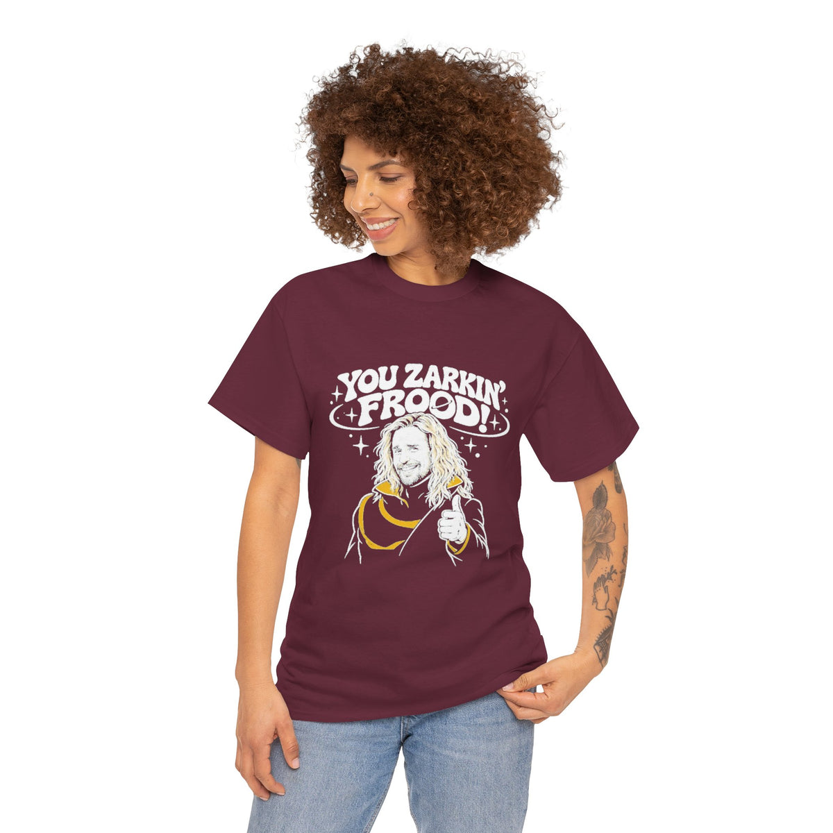 "You Zarkin' Frood!" Hitchhiker's Guide to the Galaxy T-Shirt — Sarcastic Sci-Fi Tee for Hoopy Froods