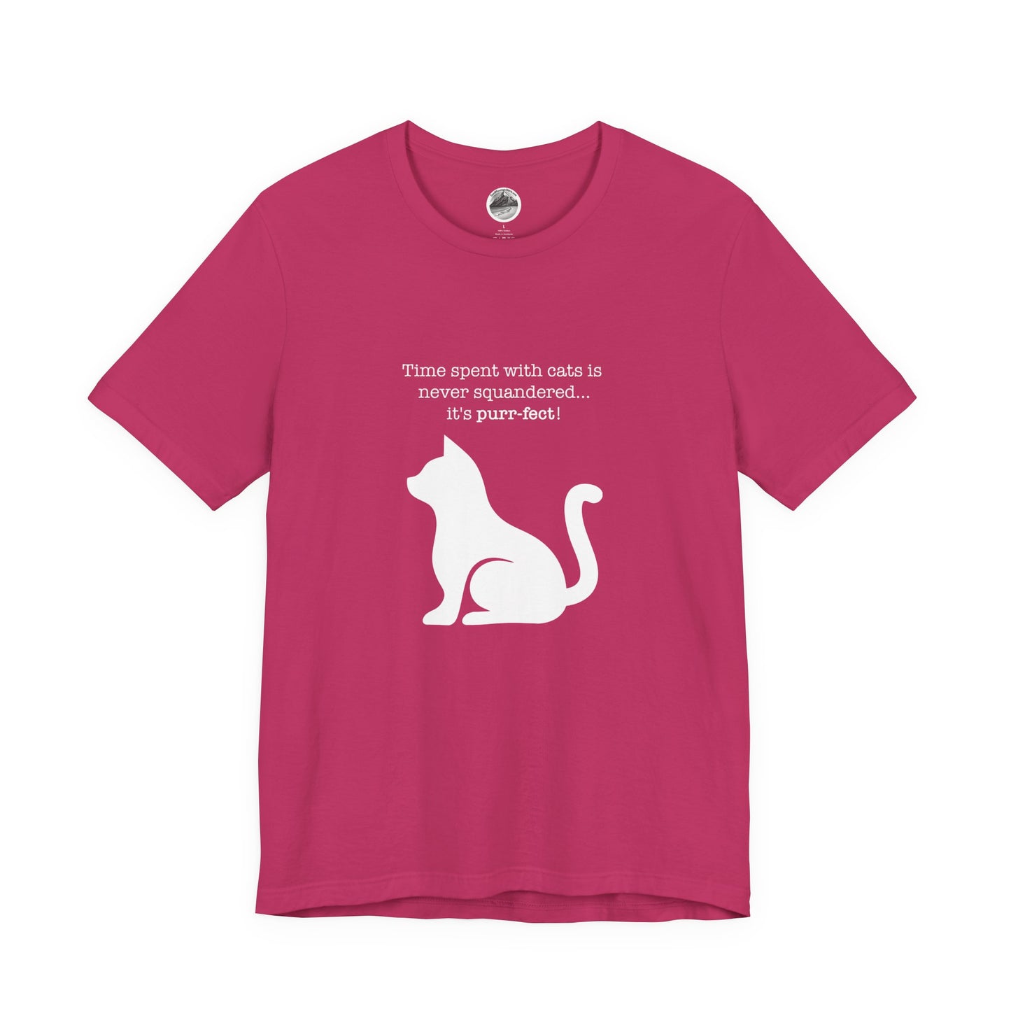A Cat's Time is Never Squandered! (Dark Color Shirts)