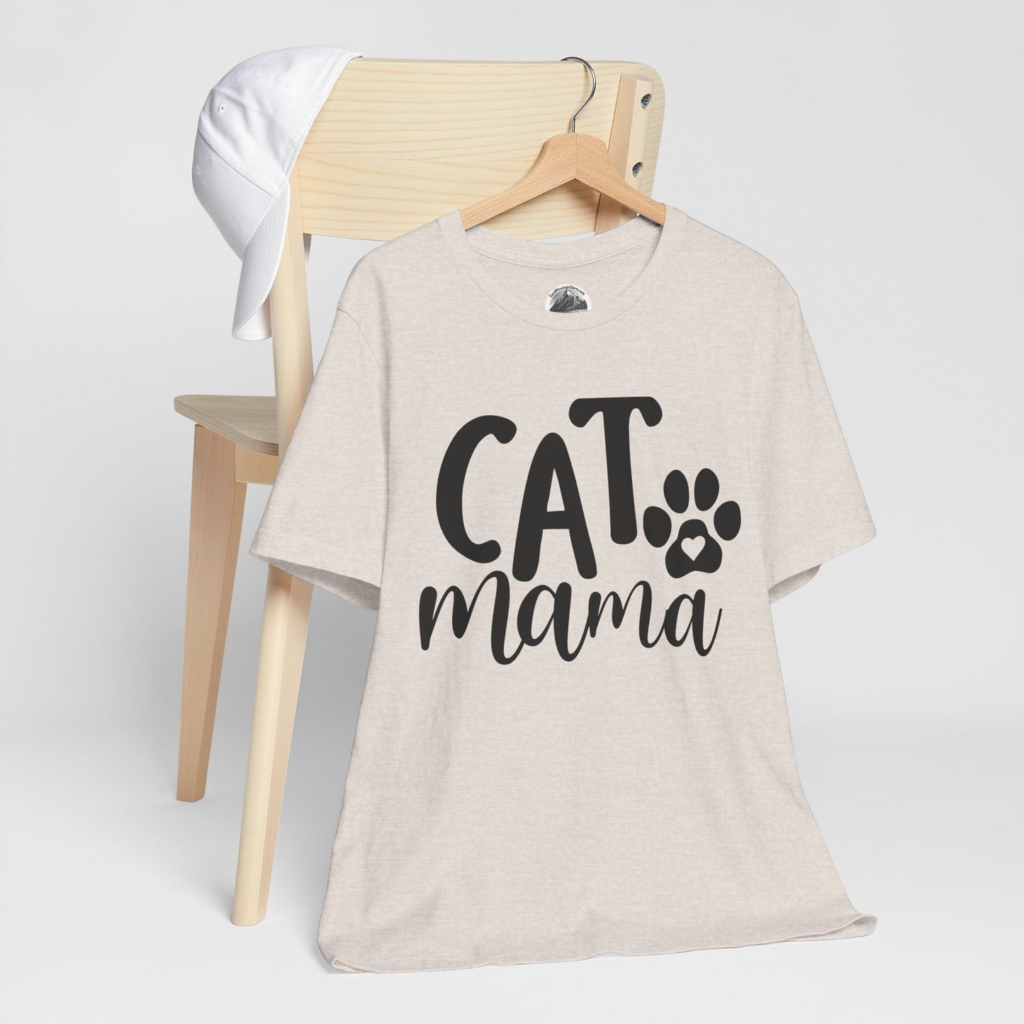 Cat Mama Shirt (Light shirt colors)