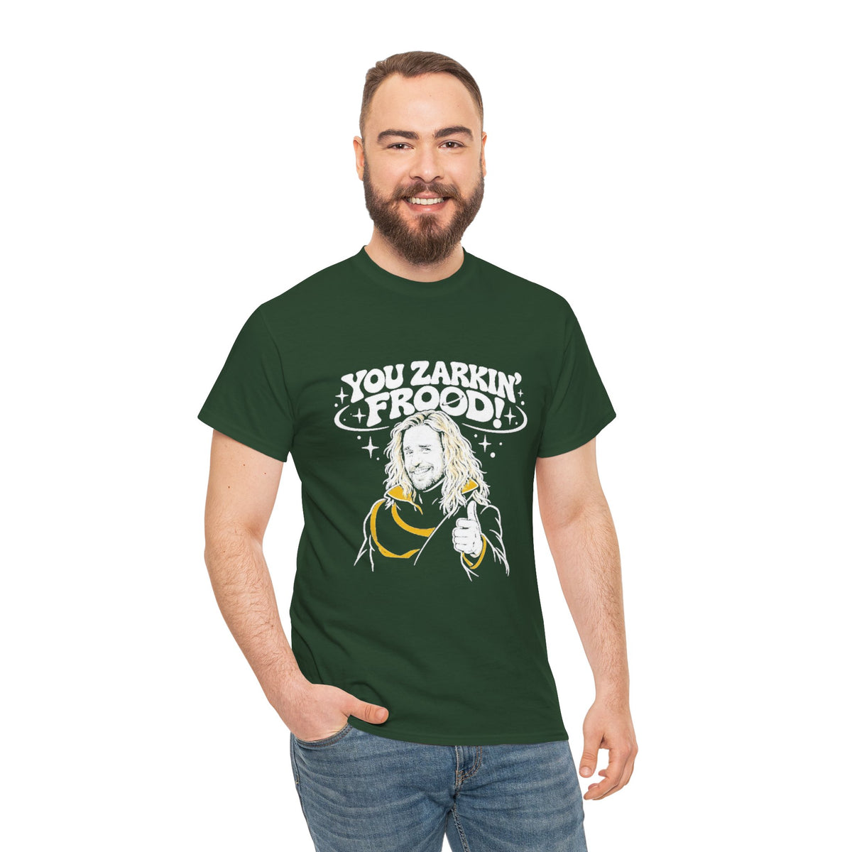 "You Zarkin' Frood!" Hitchhiker's Guide to the Galaxy T-Shirt — Sarcastic Sci-Fi Tee for Hoopy Froods