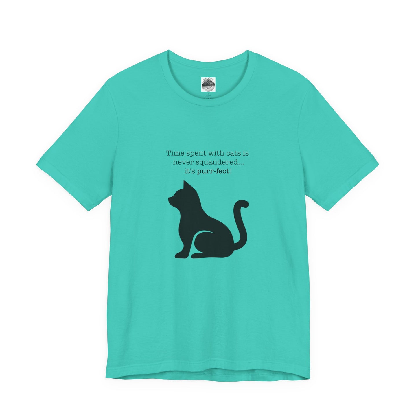 A Cat's Time is Never Squandered! (Light Shirt Colors)