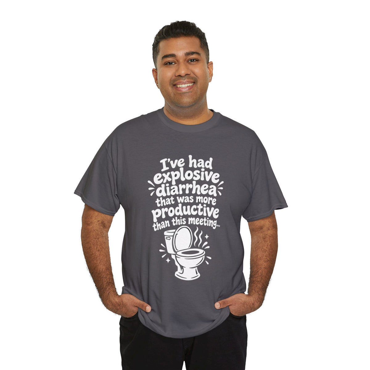Explosive Diarrhea > This Meeting Funny Sarcastic T-Shirt | Offensive Office Humor Tee | Rude Gag Gift