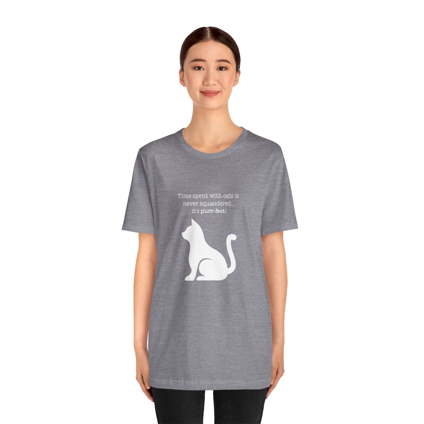A Cat's Time is Never Squandered! (Dark Color Shirts)