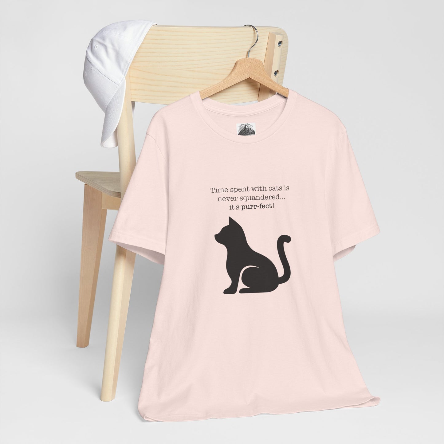 A Cat's Time is Never Squandered! (Light Shirt Colors)