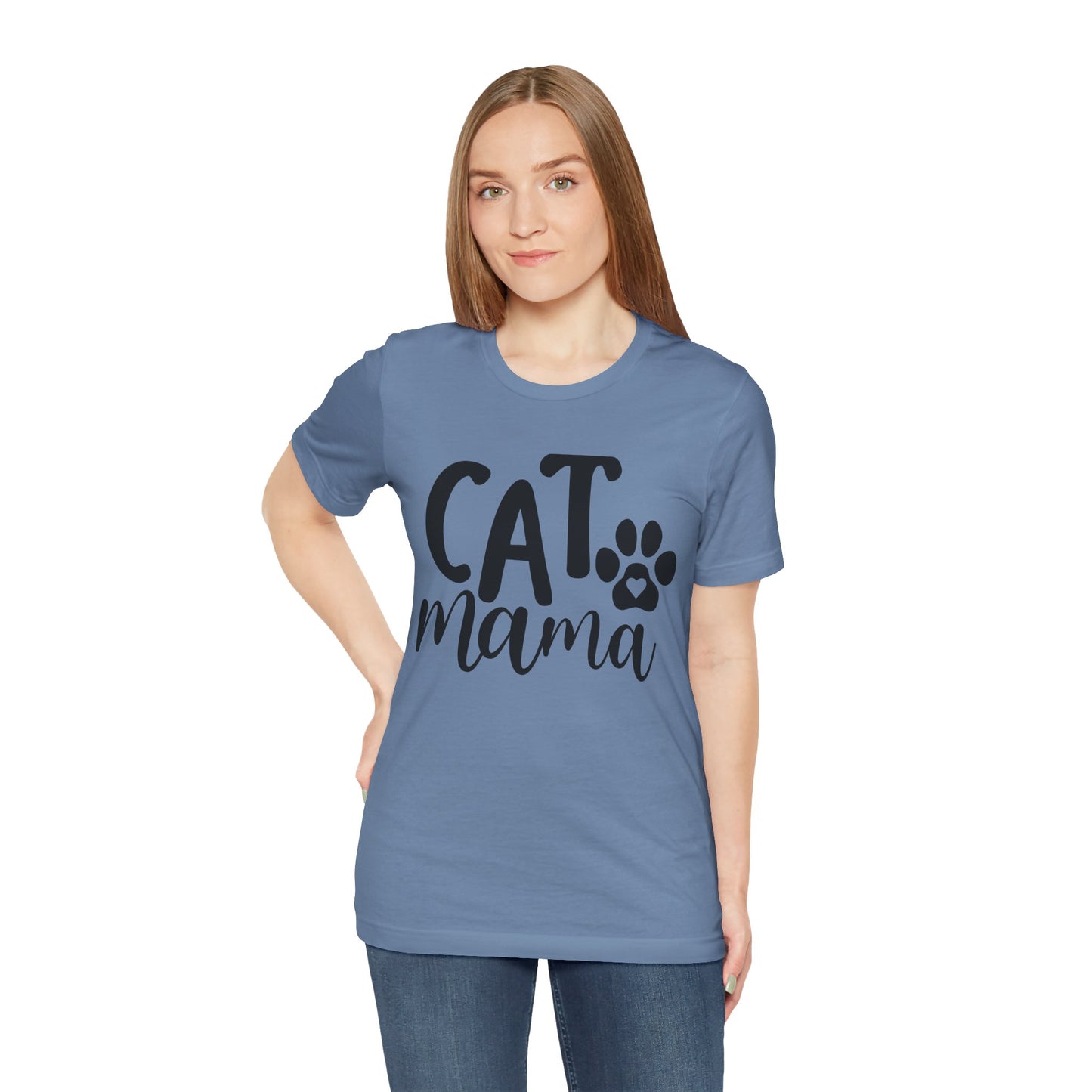 Cat Mama Shirt (Light shirt colors)