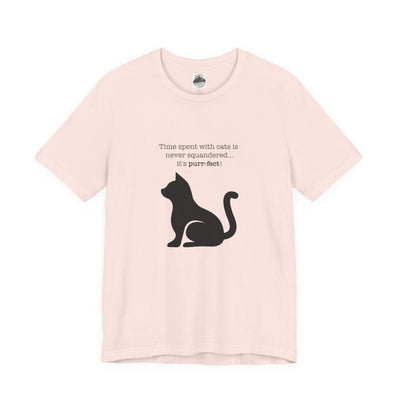 A Cat's Time is Never Squandered! (Light Shirt Colors)