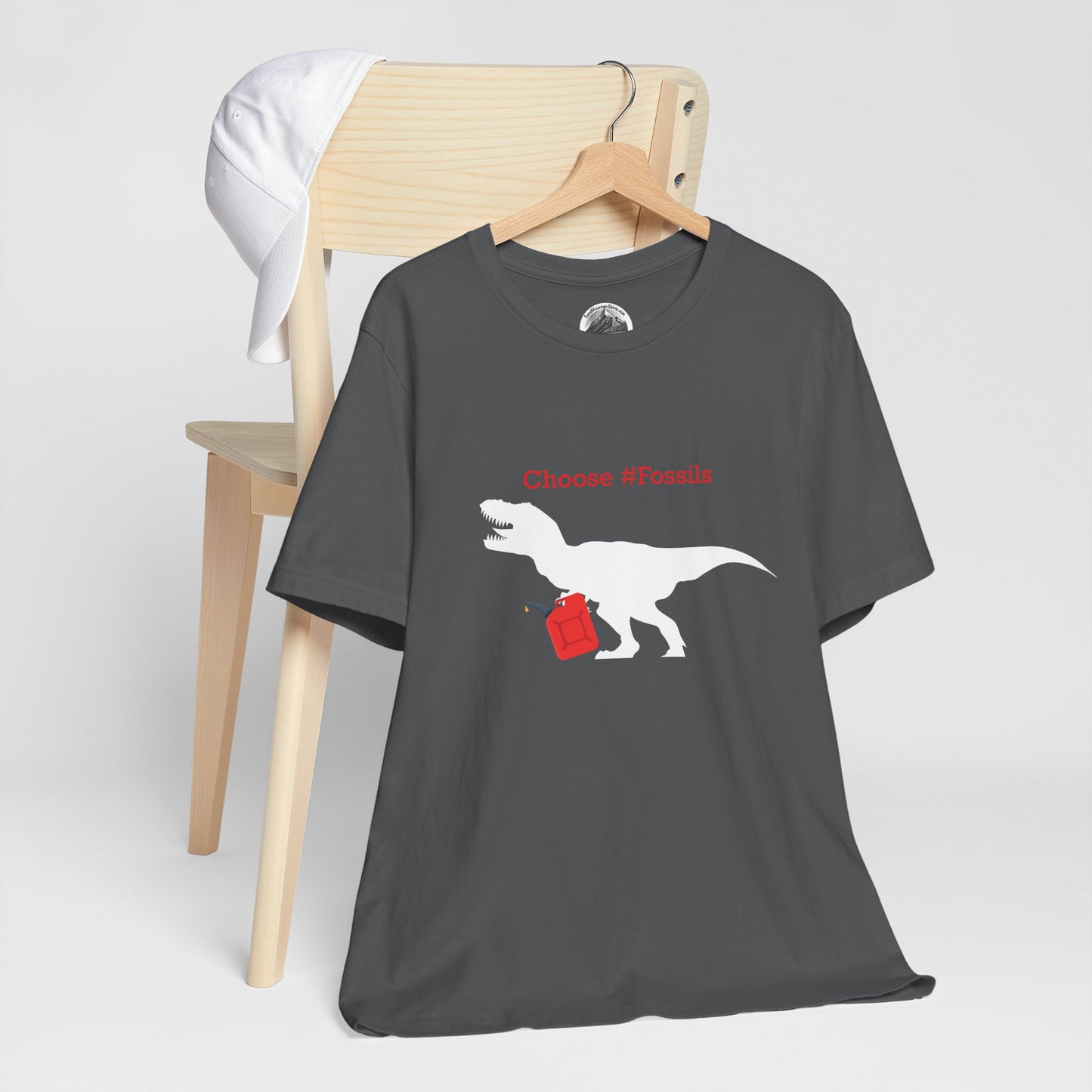 Fossil Fuels Featuring Your Favorite T-Rex (Dark shirt colors)