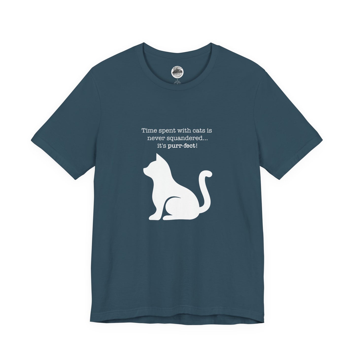 A Cat's Time is Never Squandered! (Dark Color Shirts)