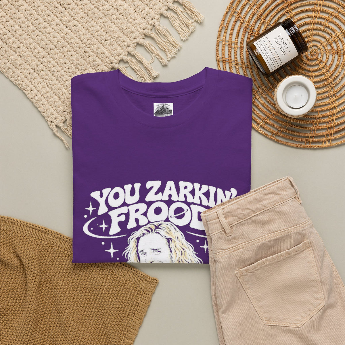 "You Zarkin' Frood!" Hitchhiker's Guide to the Galaxy T-Shirt — Sarcastic Sci-Fi Tee for Hoopy Froods