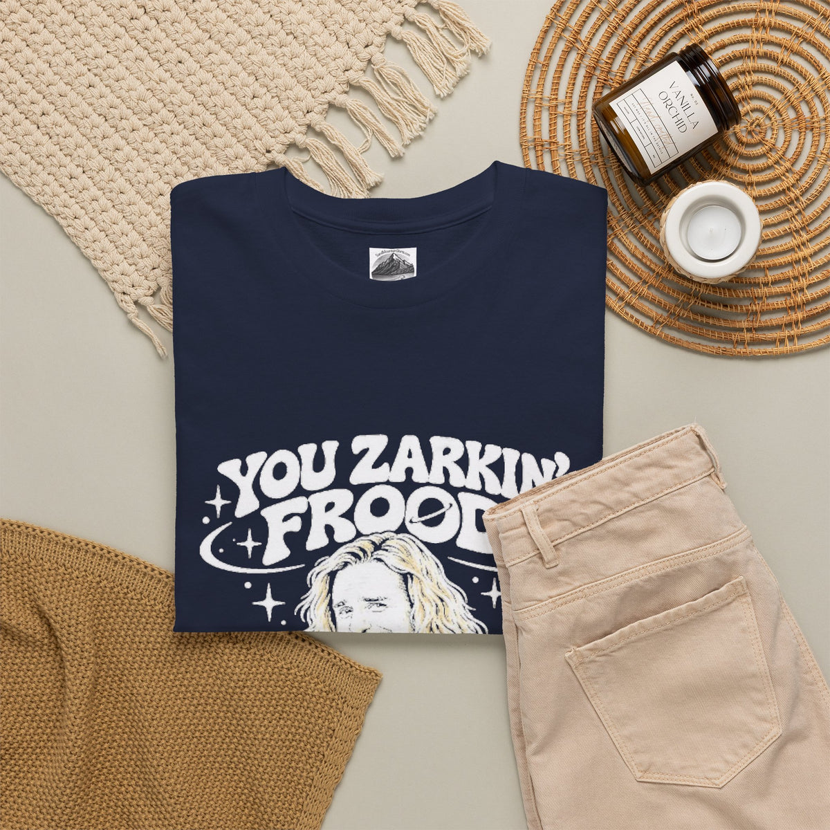 "You Zarkin' Frood!" Hitchhiker's Guide to the Galaxy T-Shirt — Sarcastic Sci-Fi Tee for Hoopy Froods